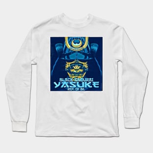 YASUKE Black Samurai Long Sleeve T-Shirt